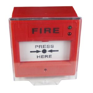 Conventional manual call point for fire alarm systems