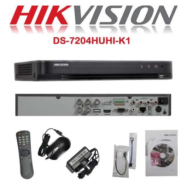 Hikvision 4 channel DVR 1080p