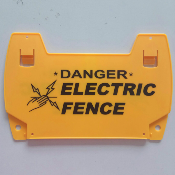 warning signs for electric fence