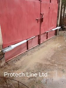 Automatic sliding gate installation at a residential home in Runda, Nairobi,