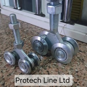 120kg sliding door hanger roller kit with anti jump block and bolts