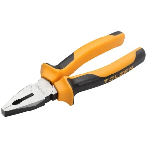 8 inch combination pliers with side cutters and yellow grips