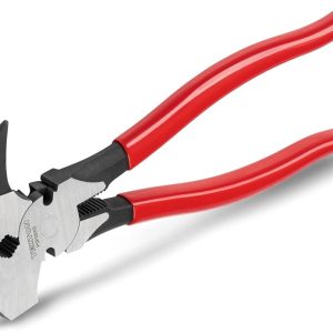 4-in-1 head: hammer, claw, cutter, pliers. Drop-forged steel outlasts cast tools 5 to 1.